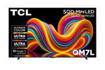 TCL 98" QM7L Series 4K UHD HDR SQD-Mini LED Smart TV with Google TV - 98QM7L--