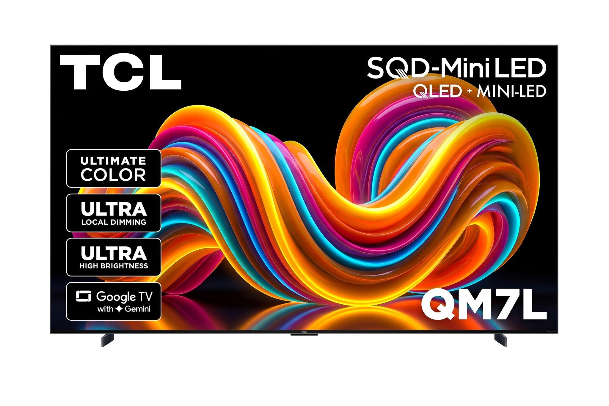TCL 98" QM7L Series 4K UHD HDR SQD-Mini LED Smart TV with Google TV - 98QM7L--