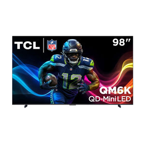 TCL 98" QM6K Series 4K UHD HDR QD-Mini LED Smart TV with Google TV – 98QM6K