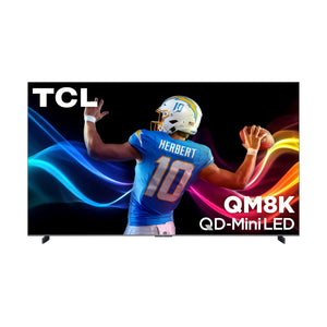 TCL 98" QM8K Series 4K UHD HDR QD-Mini LED Smart TV with Google TV – 98QM8K