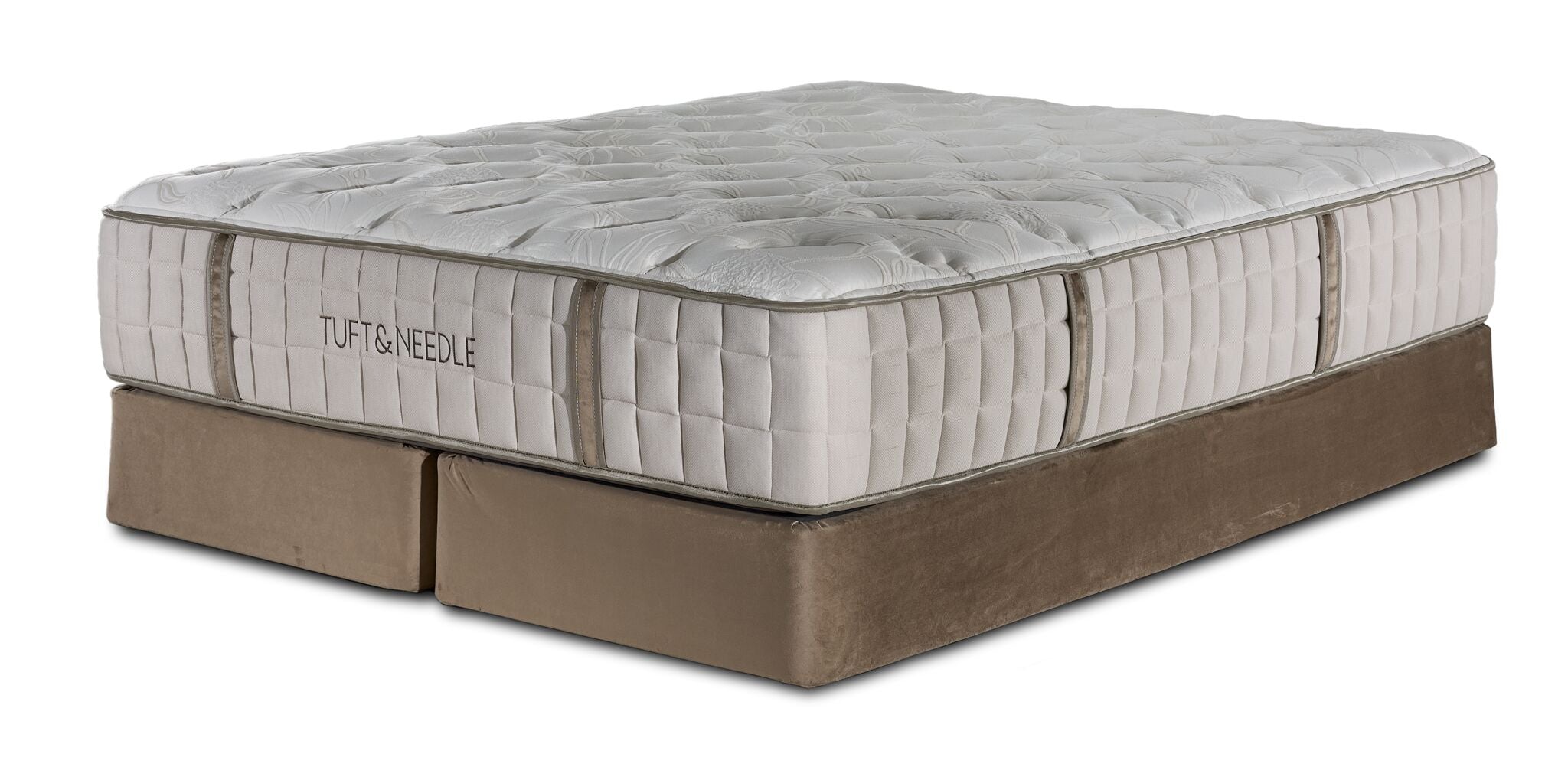 Tuft & Needle Toile Tight Top Firm King Mattress and Split Boxspring Set