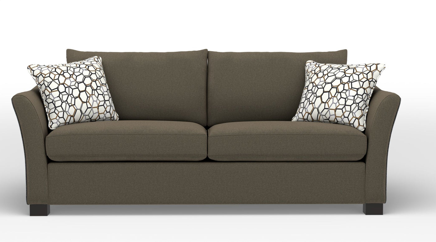 Tami Queen Sofa Bed with Innerspring Mattress - Arlo Brown