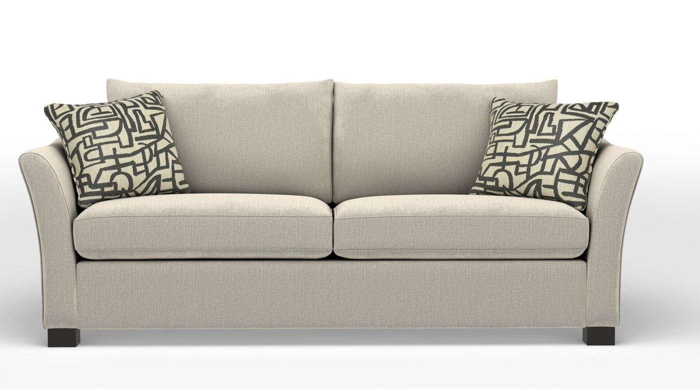 Tami Queen Sofa Bed with Innerspring Mattress - Stucco Beige
