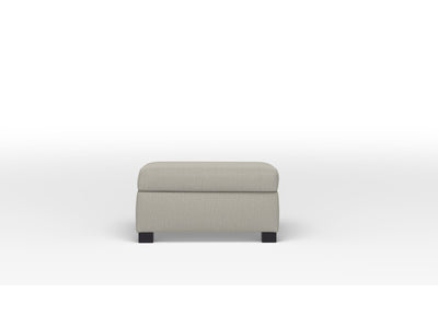 Duffield Rectangular Ottoman - Stucco Beige