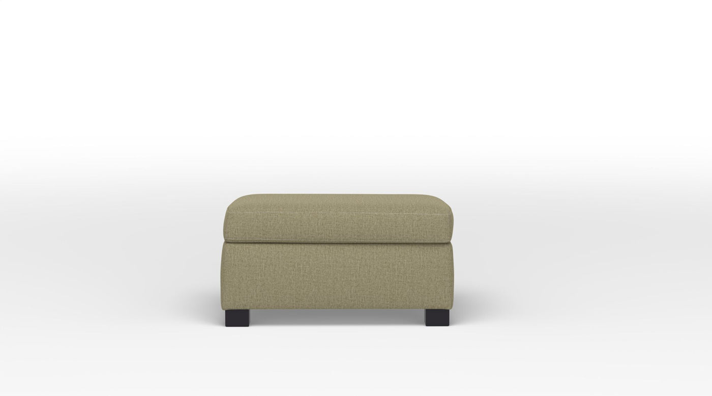 Caleb Rectangular Ottoman - Bondi Beige