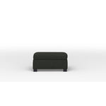 Caleb Rectangular Ottoman - Bondi Dark Grey