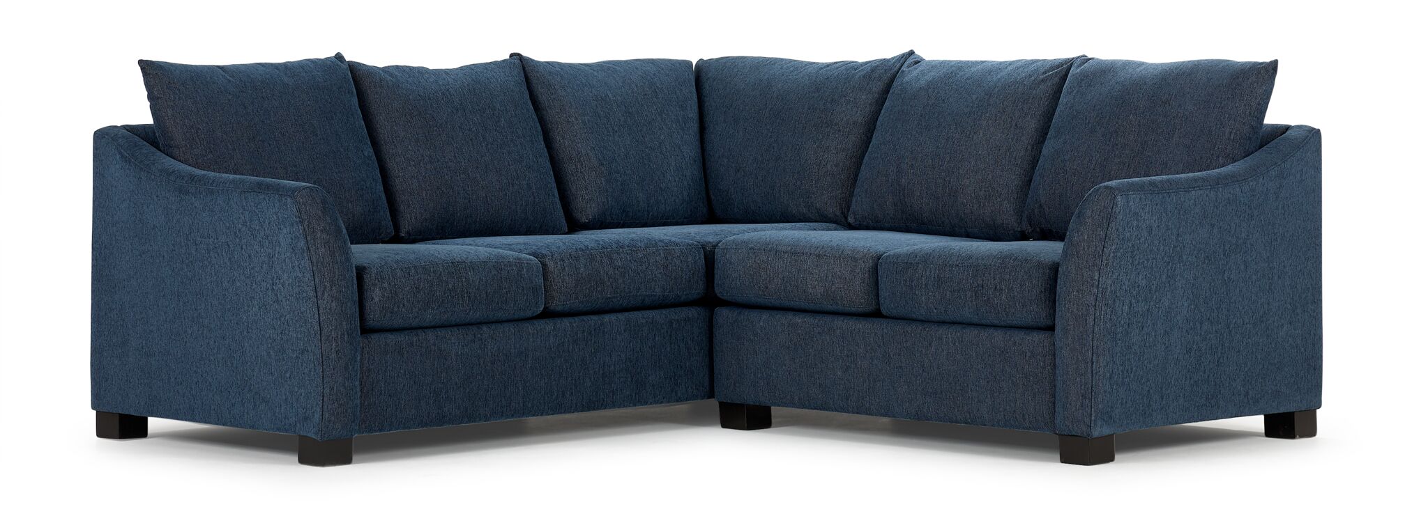 Tami 2-Piece Sectional with Right-Facing Loveseat - Dexter Dark Blue