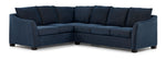 Tami 2-Piece Sectional with Right-Facing Sofa - Dexter Dark Blue