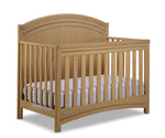 Delta Children Taylor 6-in-1 Convertible Baby Crib - Natural Sandstone