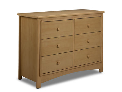 Delta Children Taylor 6 Drawer Dresser - Natural Sandstone