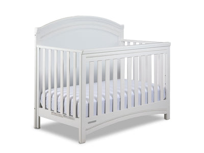 Delta Children Taylor 6-in-1 Convertible Baby Crib - Bianca White