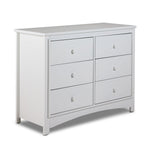 Delta Children Taylor 6 Drawer Dresser - Bianca White