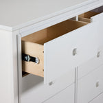 Delta Children Taylor 6 Drawer Dresser - Bianca White