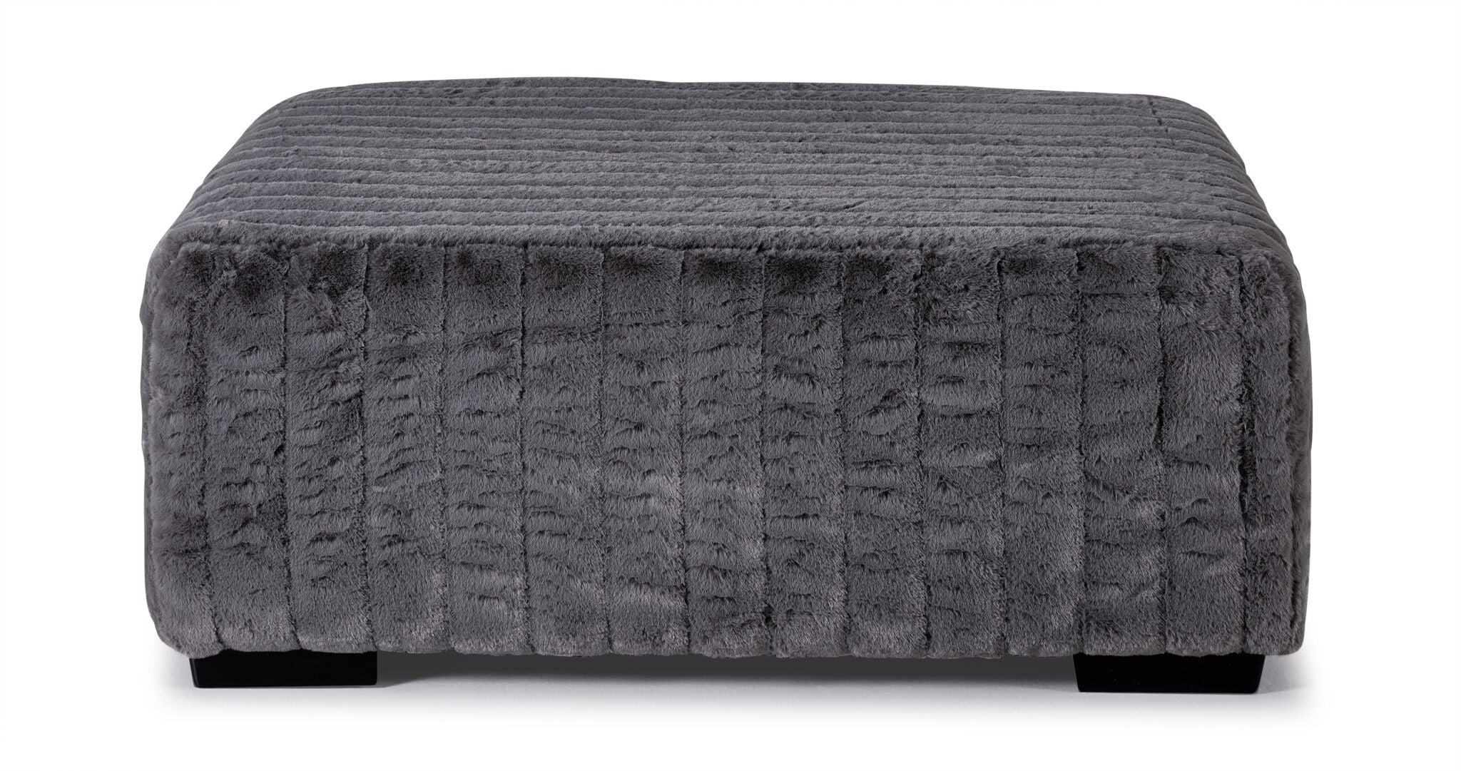 Teddy Ottoman-Grey