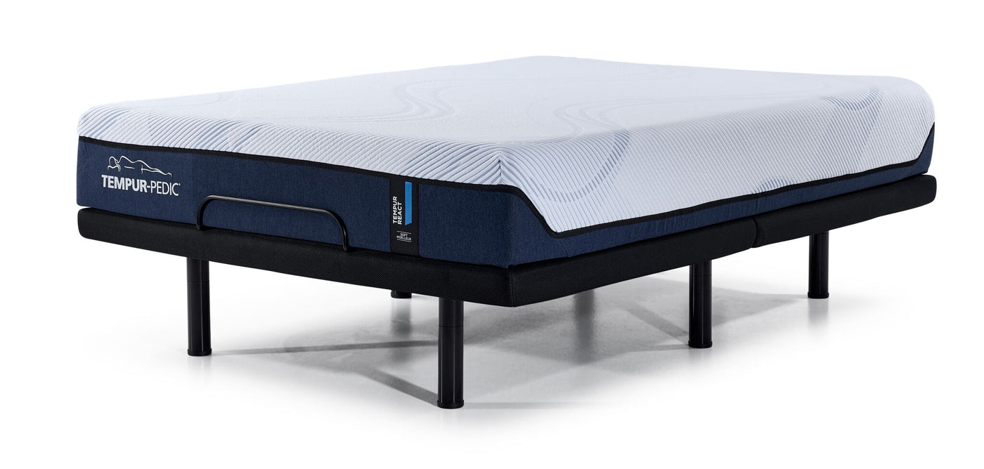 Tempur-Pedic React 2.0 Soft 11" Queen Mattress and L2 Motion Pro Adjustable Base