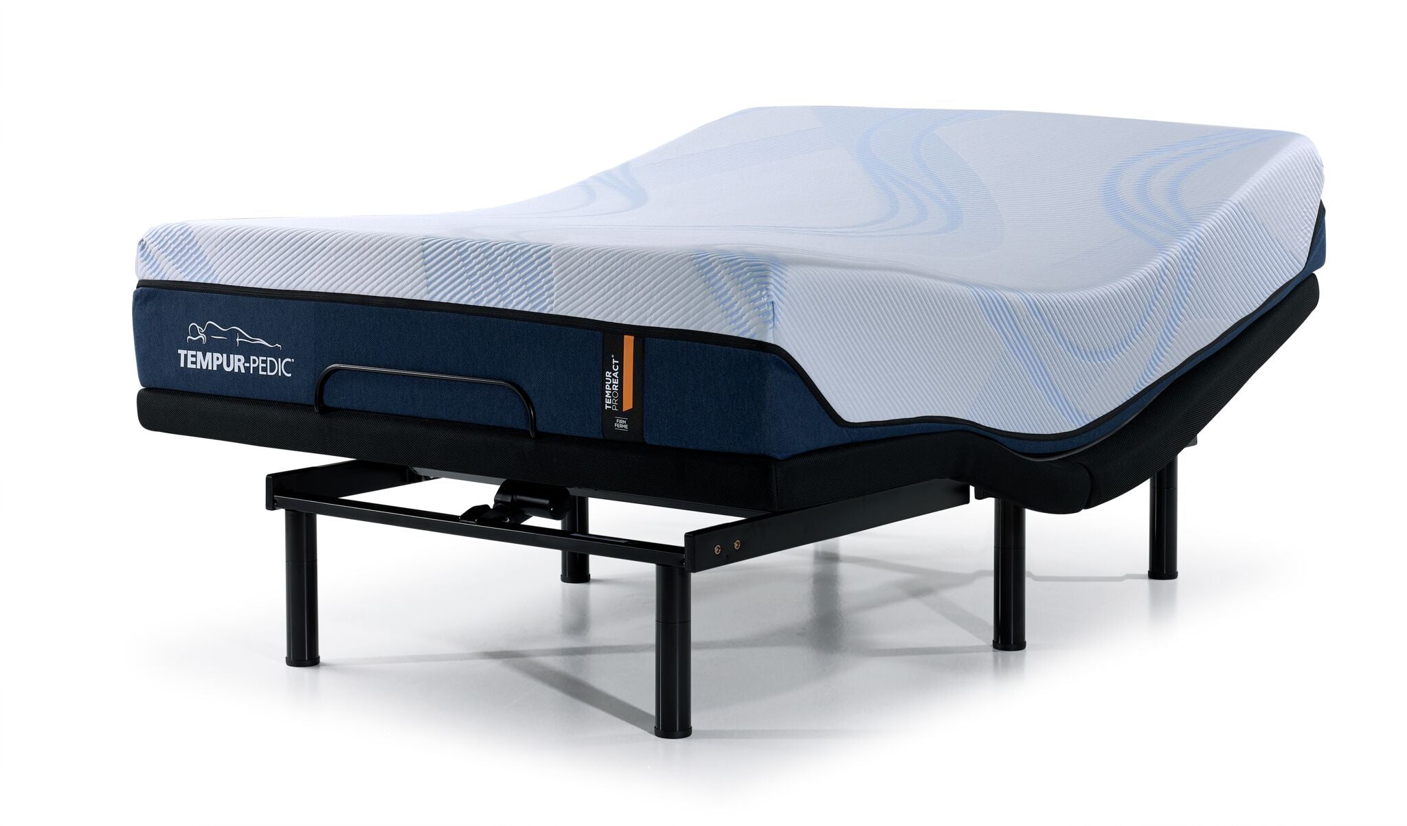 Tempur-Pedic Pro React 2.0 Firm 12" Queen Mattress and L2 Motion Pro Adjustable Base