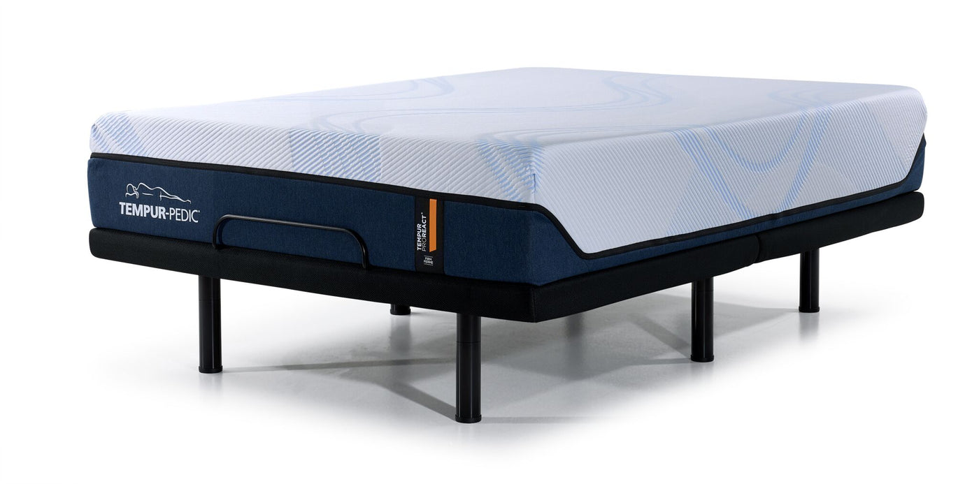 Tempur-Pedic Pro React 2.0 Firm 12" Full Mattress and L2 Motion Pro Adjustable Base