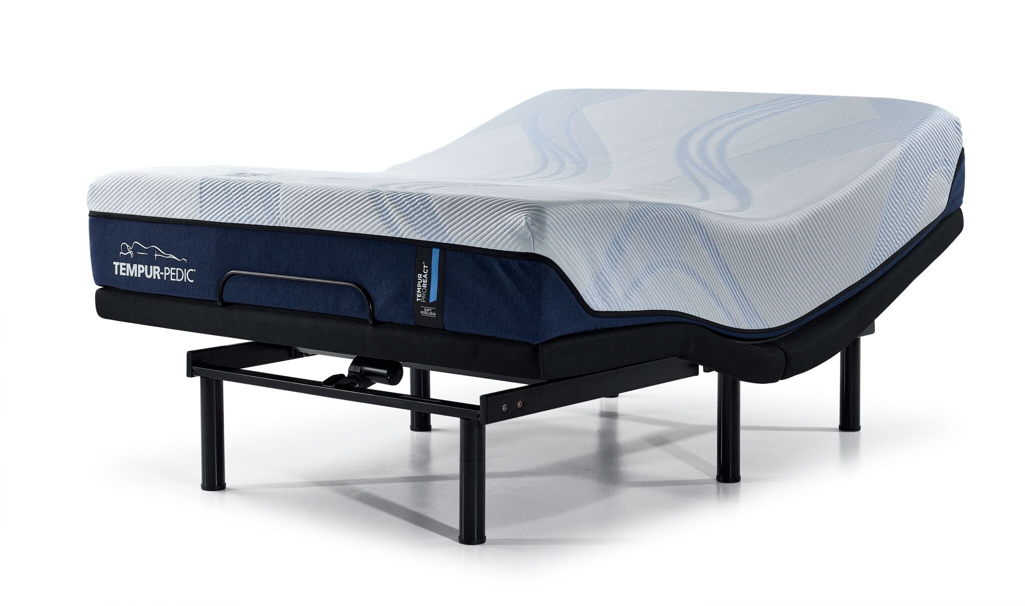 Tempur-Pedic Pro React 2.0 Soft 12" Queen Mattress and L2 Motion Pro Adjustable Base