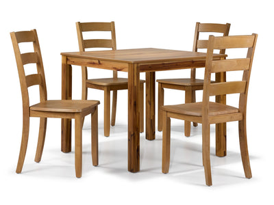 Thierry 5-Piece Dining Set - Brown