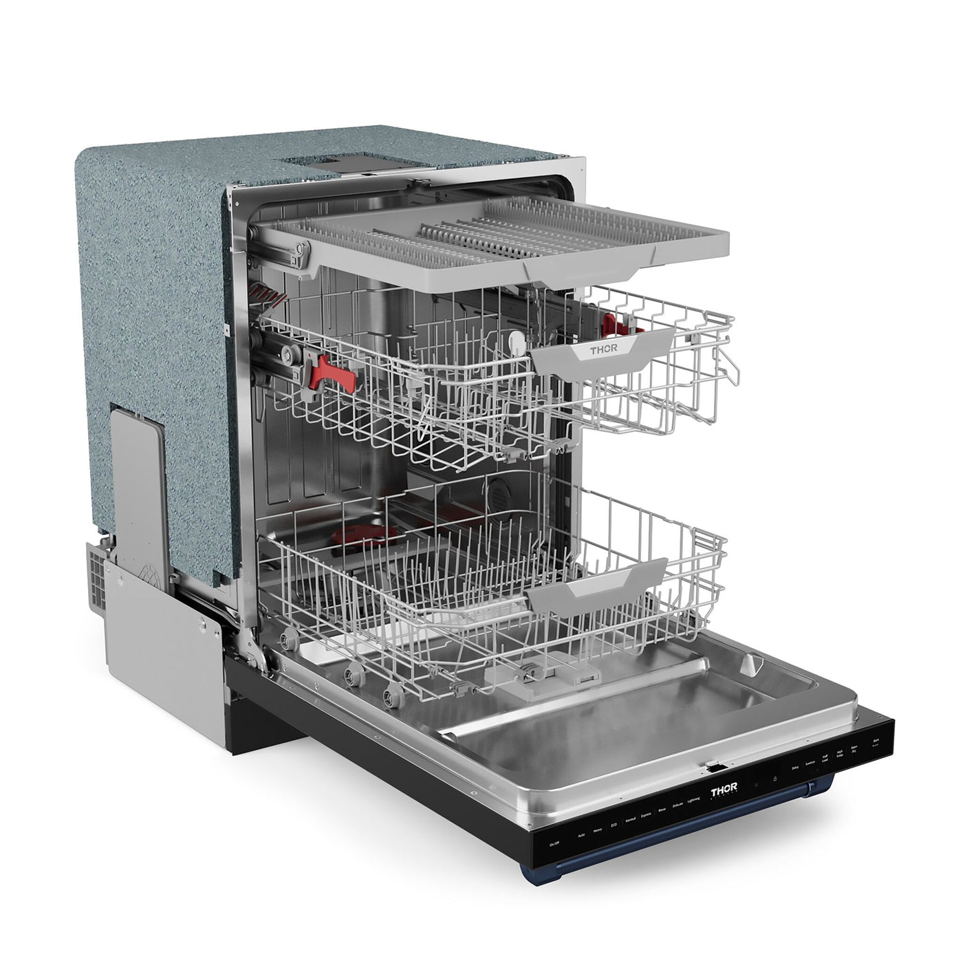 Thor Kitchen Black Stainless Steel Dishwasher (Gordon Ramsay Series) - DW24X8BA00-BLU