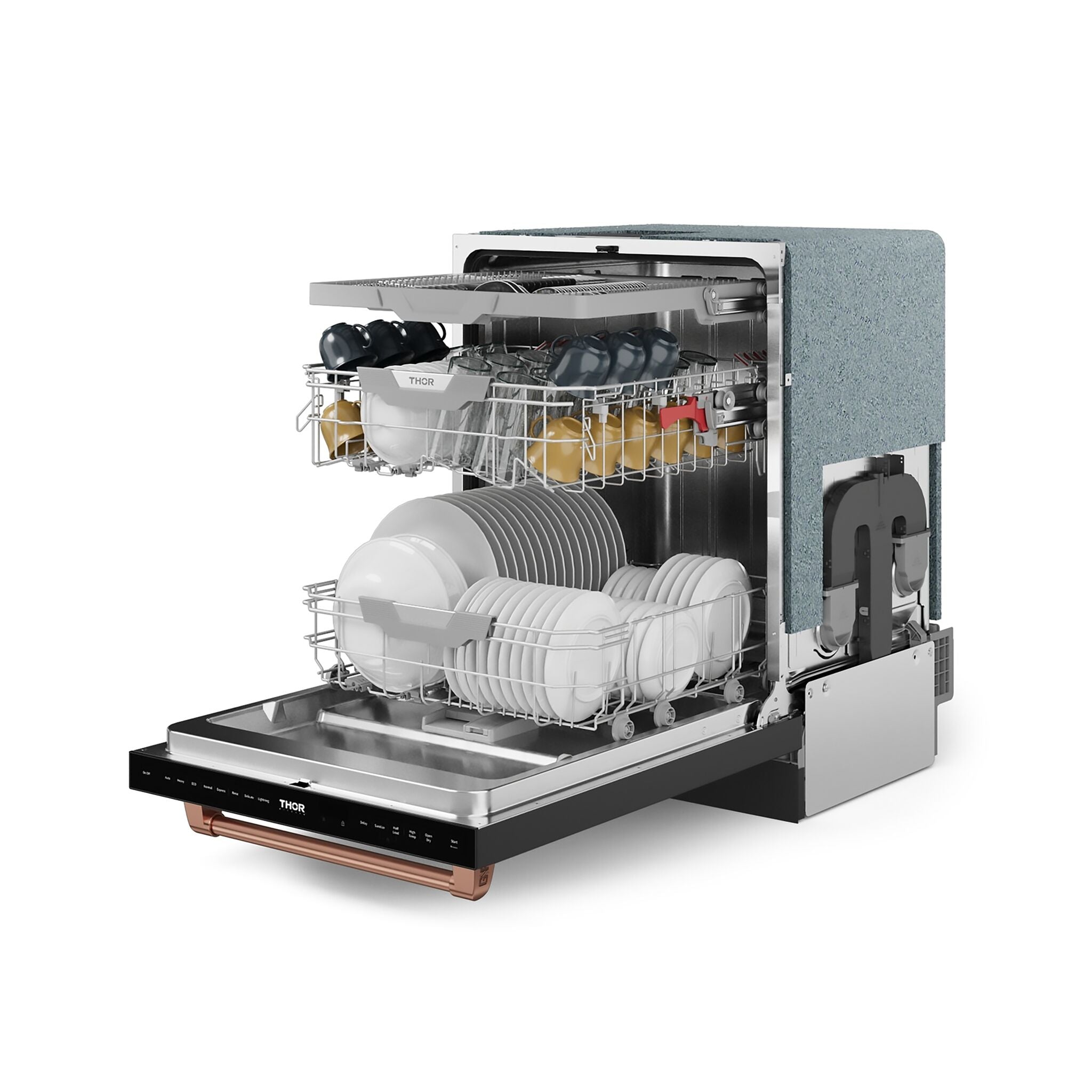 Thor Kitchen Black Stainless Steel Dishwasher (Gordon Ramsay Series) - DW24X8BA00-RSG