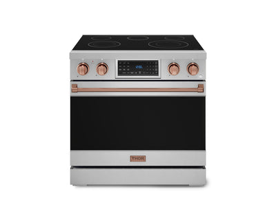 Thor Kitchen Stainless Steel Freestanding Professional Electric Range |Gordon Ramsay Series (6 cu.ft) - RSE36-RSG