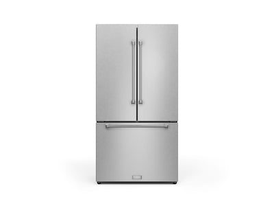 Thor Kitchen Stainless Steel French Door Counter-Depth Refrigerator with Ice Maker| Gordon Ramsay Collection (20.3 cu.ft.) - RF3621CTD99