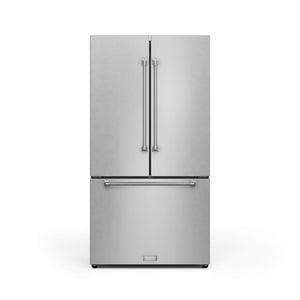 Thor Kitchen Stainless Steel French Door Counter-Depth Refrigerator with Ice Maker| Gordon Ramsay Collection (20.3 cu.ft.) - RF3621CTD99
