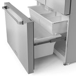 Thor Kitchen Stainless Steel French Door Counter-Depth Refrigerator with Ice Maker| Gordon Ramsay Collection (20.3 cu.ft.) - RF3621CTD99