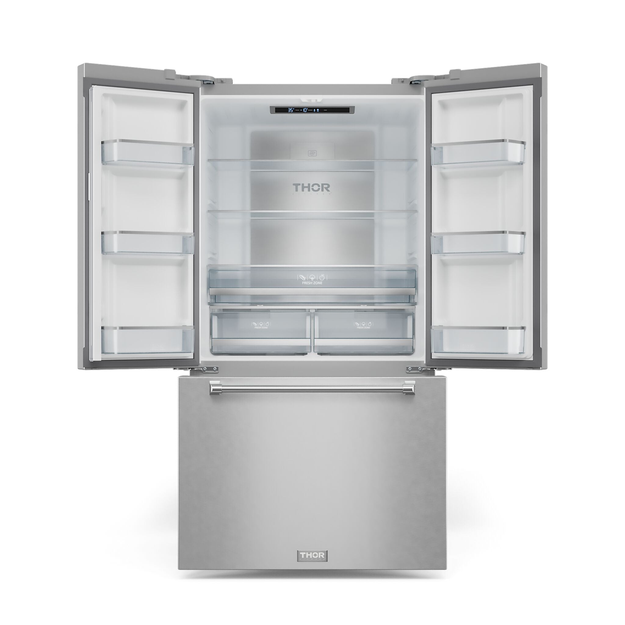 Thor Kitchen Stainless Steel French Door Counter-Depth