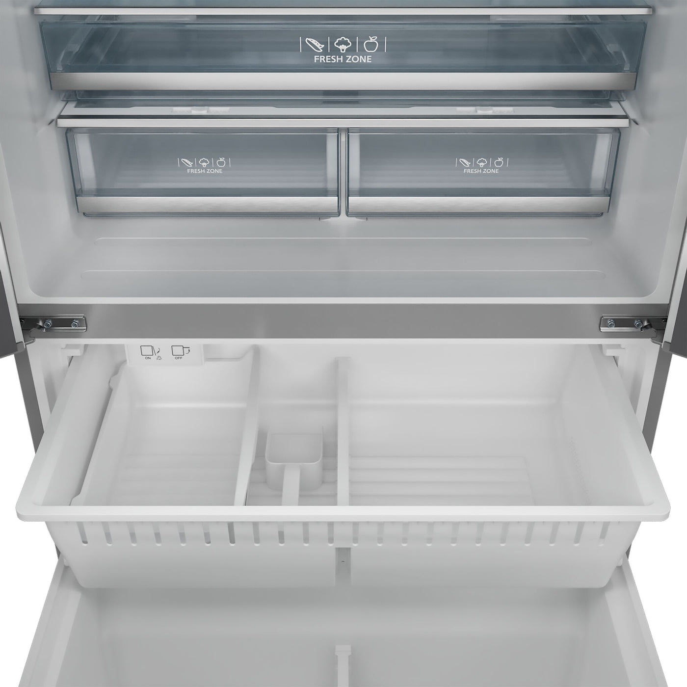 Thor Kitchen Stainless Steel French Door Counter-Depth Refrigerator with Ice Maker| Gordon Ramsay Collection (20.3 cu.ft.) - RF3621CTD99