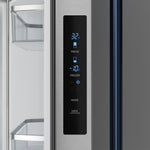 Thor Kitchen - Gordon Ramsay Collection 30" 17.5 Cu. Ft. Stainless Steel Counter-Depth French Door Refrigerator with Ice Maker - RF3017FFD99-BLU