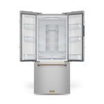 Thor Kitchen Stainless Steel French Door Counter Depth Refrigerator with Ice Maker| Gordon Ramsay Collection (17.5 cu.ft.) - RF3017FFD99-BRZ