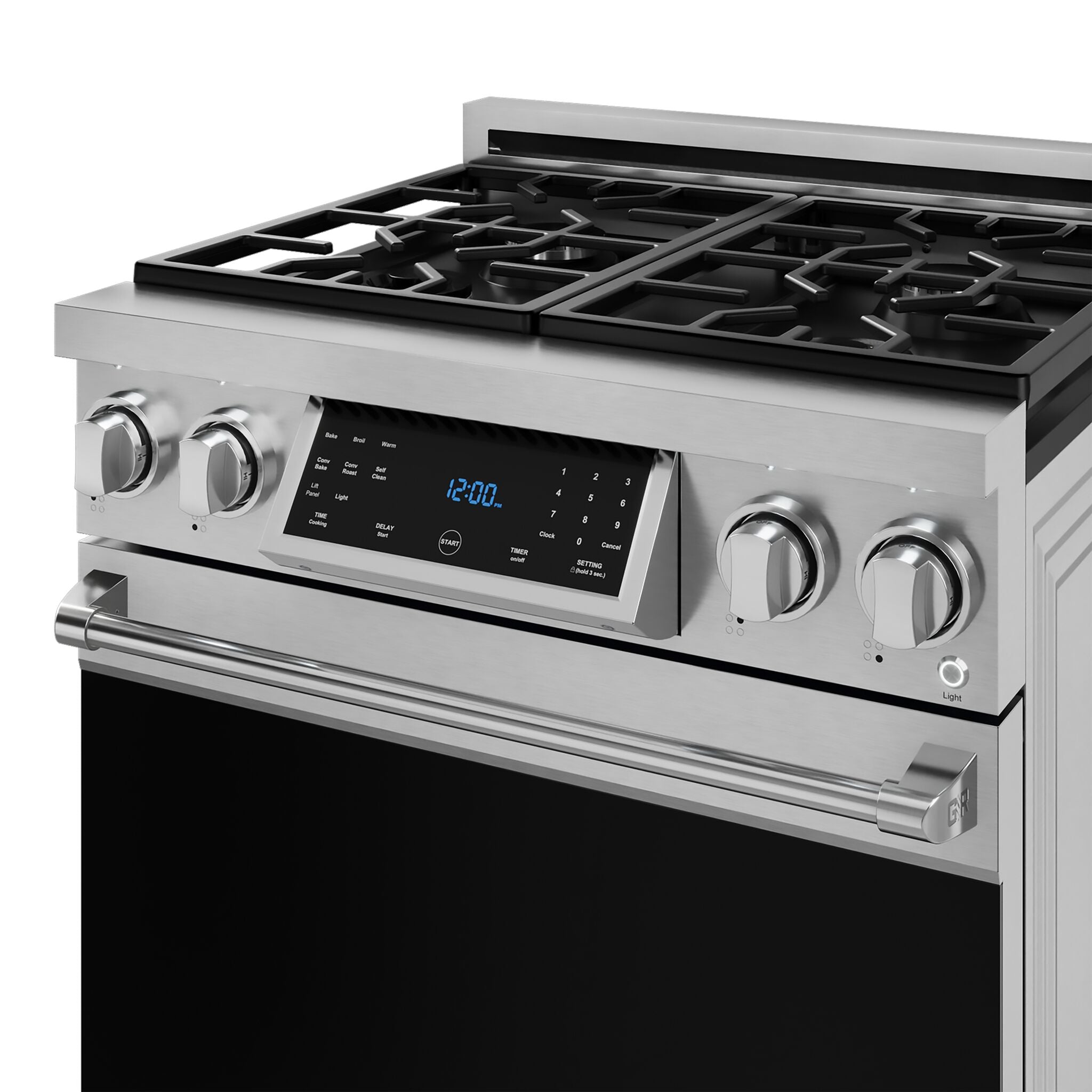 Thor Kitchen Stainless Steel Freestanding Professional Gas Range|Gordon Ramsay Series (4.55 cu.ft.) - RSG30