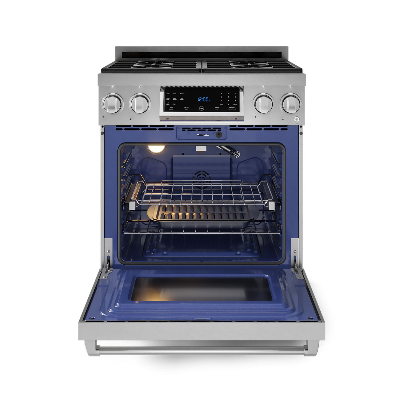 Thor Kitchen Stainless Steel Freestanding Professional Gas Range|Gordon Ramsay Series (4.55 cu.ft.) - RSG30