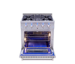 Thor Kitchen Stainless Steel Freestanding Gas Range (4.2 cu.ft.) - HRG3080U