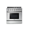 Thor Kitchen Stainless Steel Freestanding Gas Range (5.2 cu.ft.) - HRG3618U