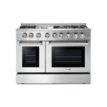 Thor Kitchen Stainless Steel Freestanding Dual Fuel Dual-Oven Range (6.7 Cu.Ft.) - HRD4803U