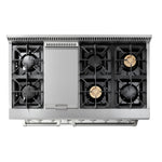 Thor Kitchen Stainless Steel Freestanding Dual Fuel Dual-Oven Range (6.7 Cu.Ft.) - HRD4803U