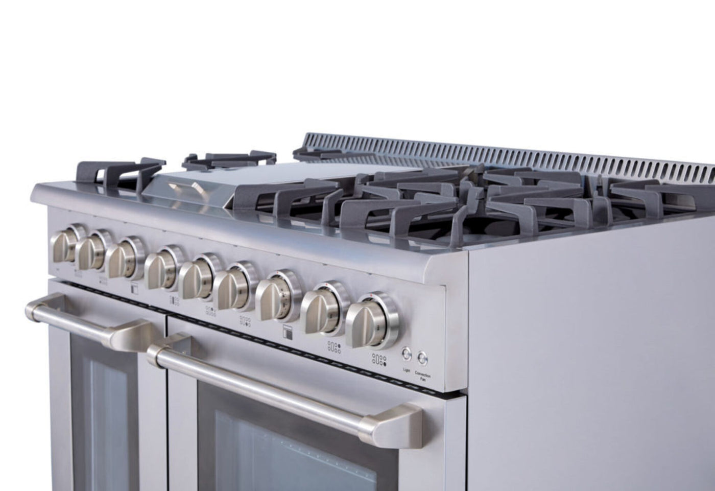 Thor Kitchen Stainless Steel Freestanding Dual Fuel Dual-Oven Range (6.7 Cu.Ft.) - HRD4803U