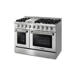 Thor Kitchen Stainless Steel Freestanding Gas Dual Oven Range (6.7 Cu.Ft.) - HRG4808U