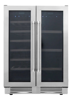 Thor Kitchen Stainless Steel Dual Zone French Door Wine and