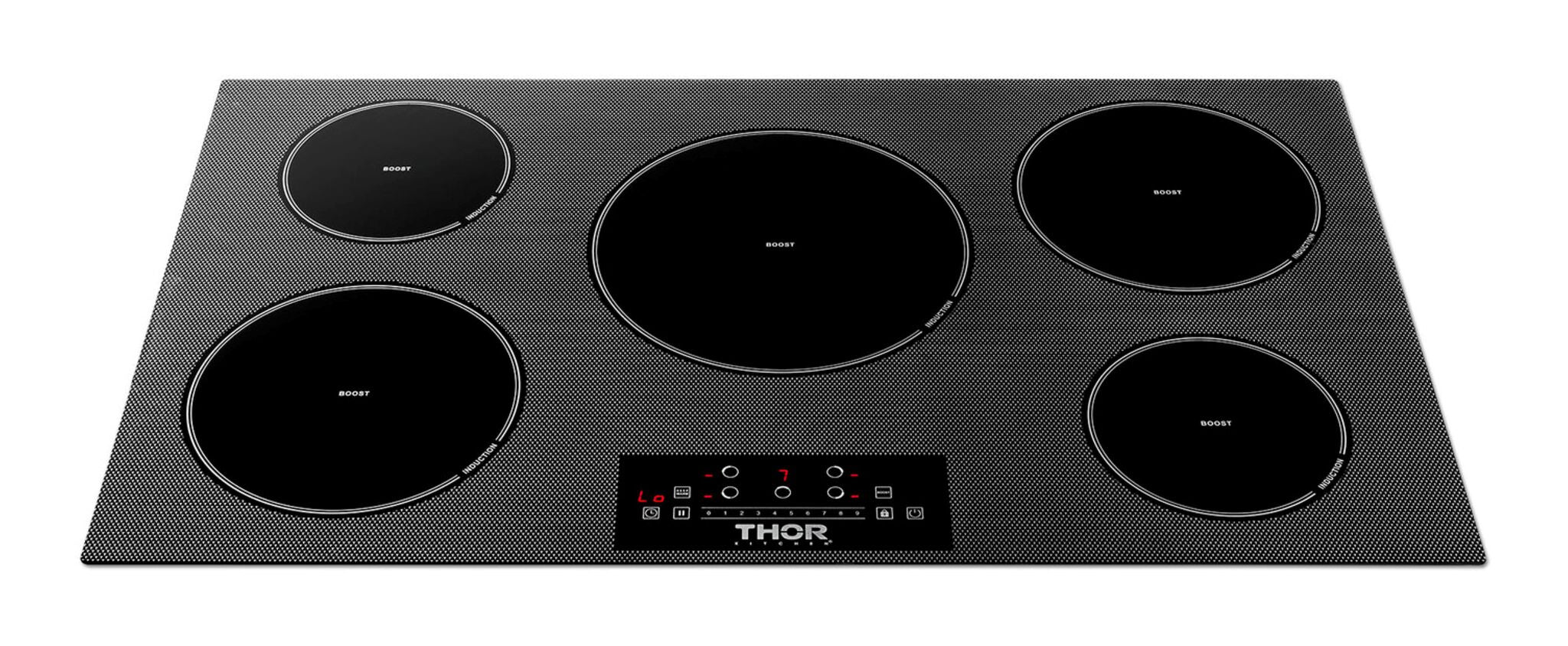 Thor Kitchen Black 36" Induction Cooktop - TIH36