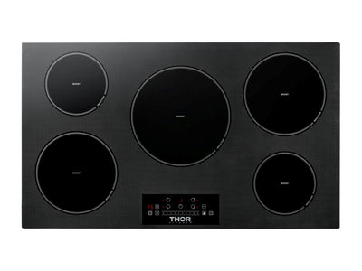 Thor Kitchen Black 36" Induction Cooktop - TIH36