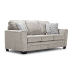 Tilley Sofa, Loveseat and Chair Set - Cream