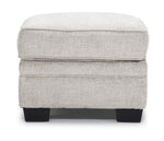 Tilley Ottoman - White