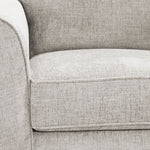 Tilley Sofa, Loveseat and Chair Set - Cream