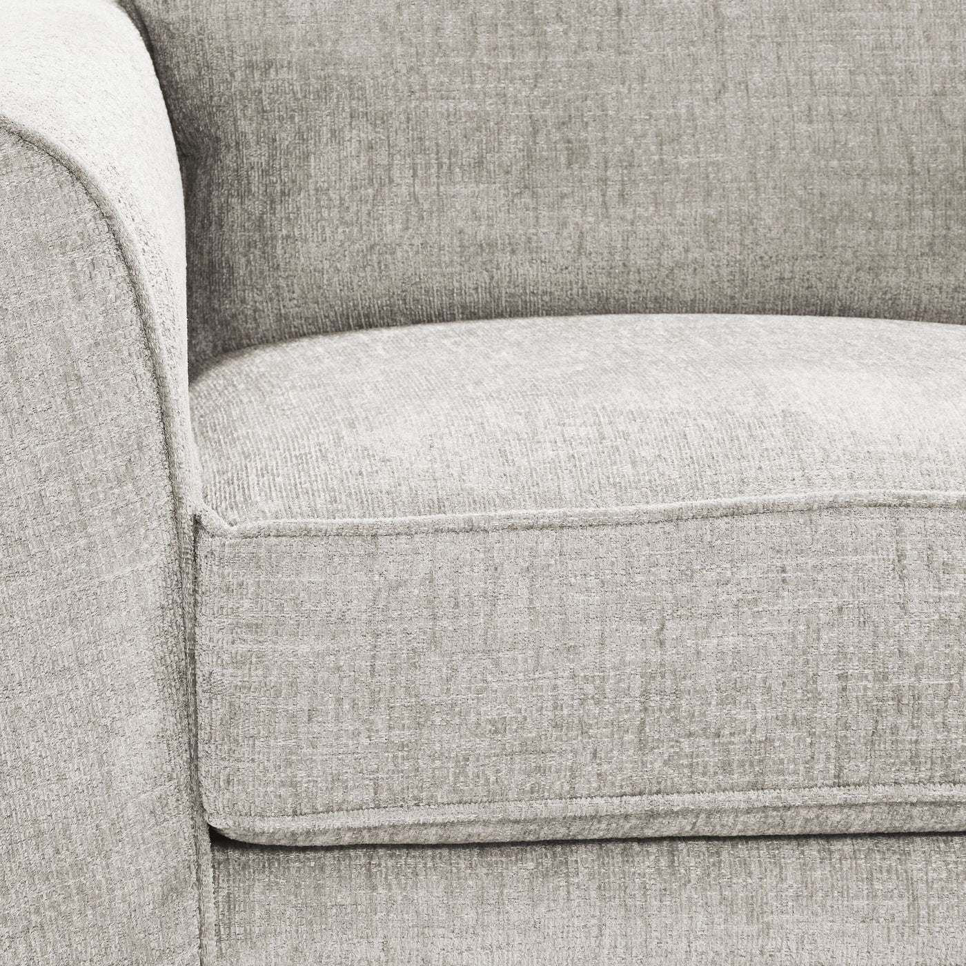 Tilley Sofa, Loveseat and Chair Set - Cream