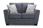 Tilley Loveseat - Charcoal