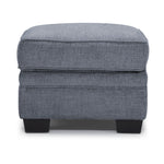 Tilley Ottoman - Charcoal